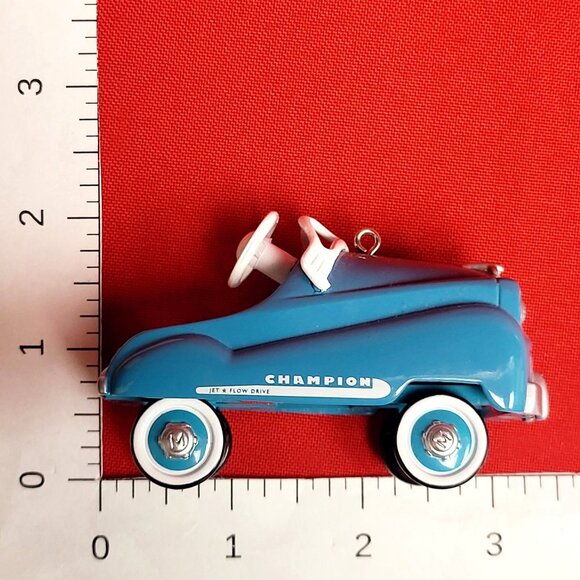 Hallmark Cast Metal Murray Champion Ornament Kiddie Car Classics 1994 - Picture 9 of 12